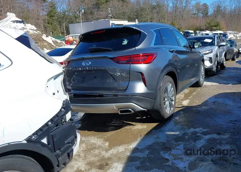 2025 Infiniti Qx50 Luxe Awd из США, поврежденный, VIN 3PCAJ5BB3SF101423